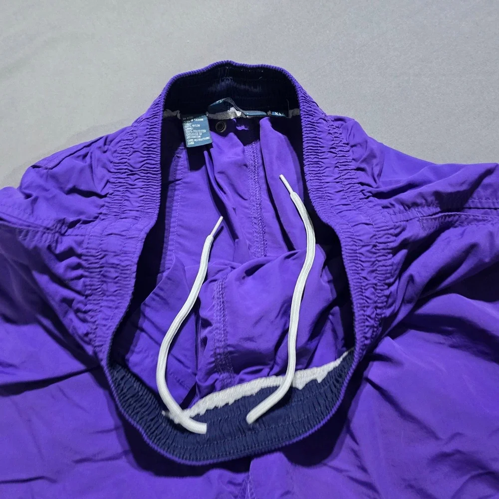 Polo Ralph Lauren Swim Trunks Mens XXL Purple Nylon Shorts